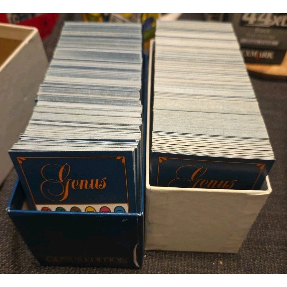Vintage 1981 Original Trivial Pursuit Master Game Genus Edition EUC Very Clean - Picture 3 of 6